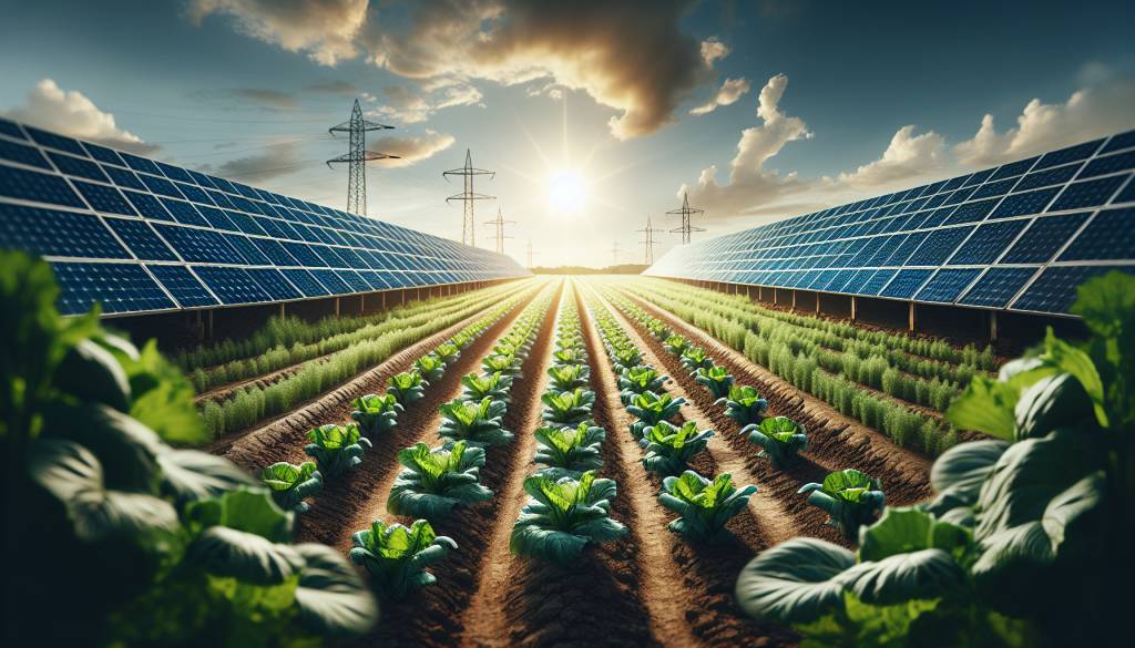 Agrivoltaïsme : quand l'agriculture rencontre l'énergie solaire